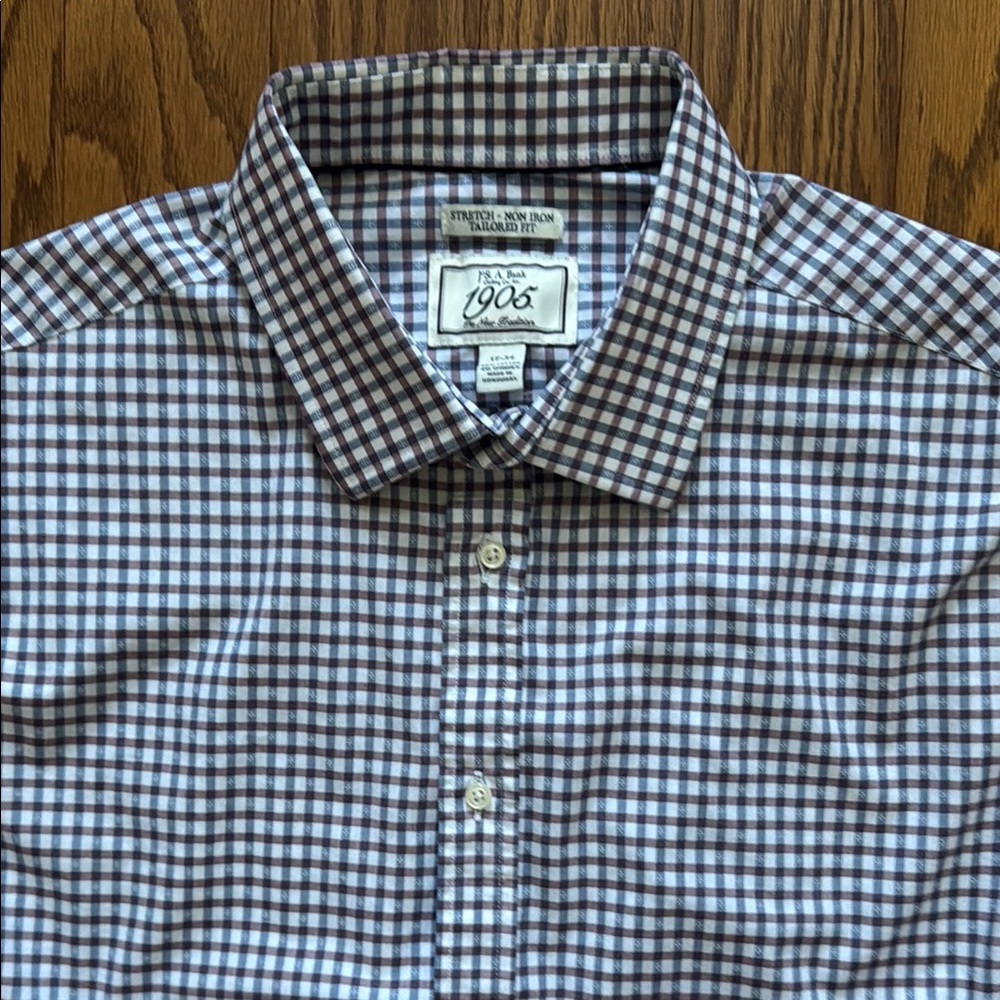 Jos. A. Bank Brown Casual Button Down Shirt